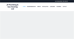 Desktop Screenshot of jpplumbingandheating.co.uk